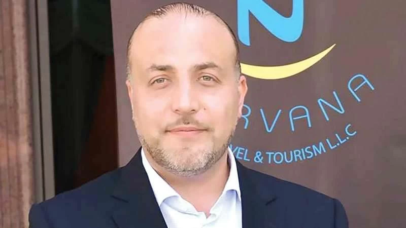 Alaa Al-Ali, director of Nirvana Tourism and Travel Company.
