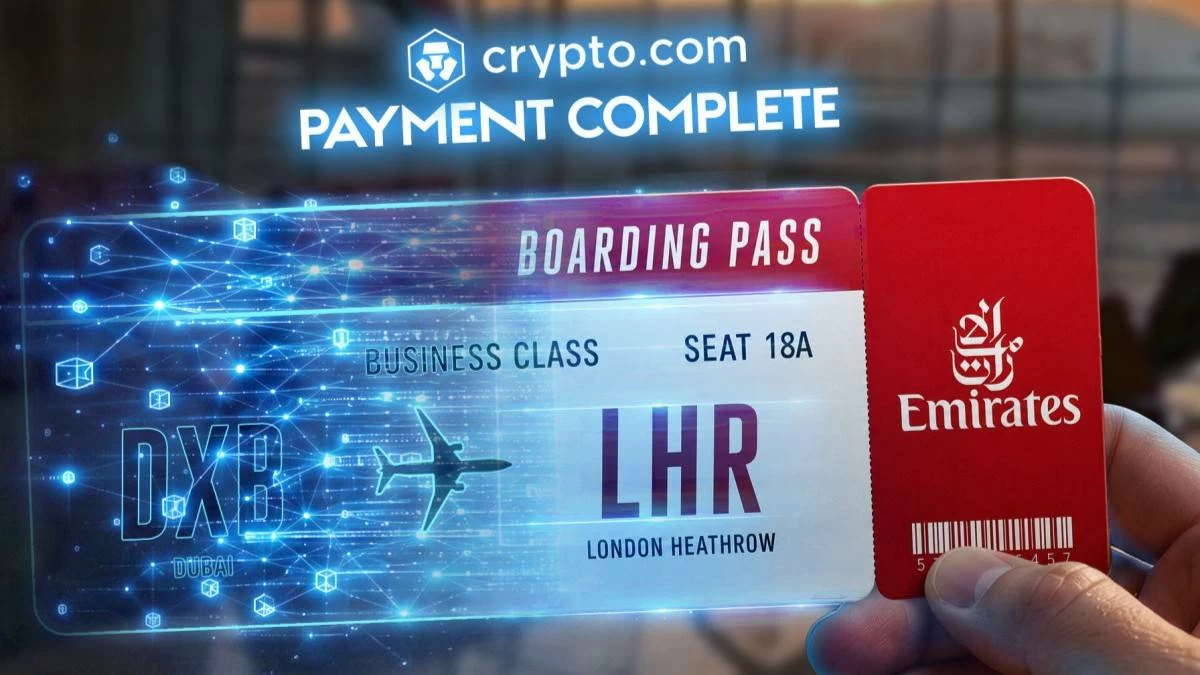 Emirates launches Crypto.com Pay for flight bookings