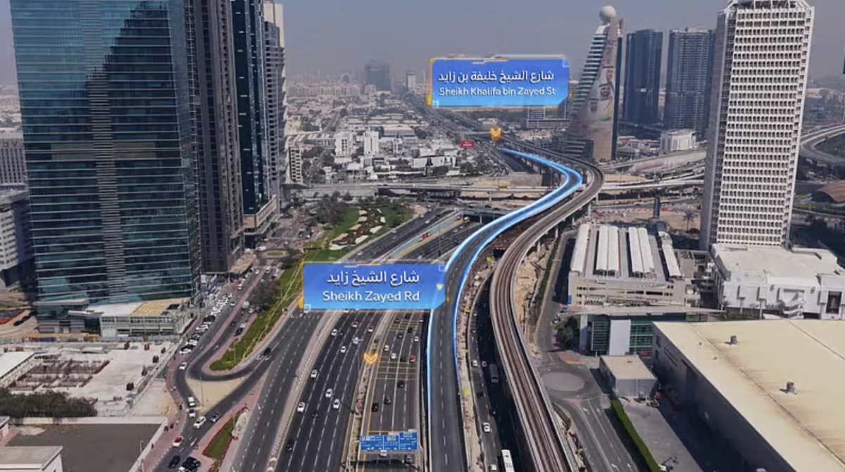 A key bridge linking Sheikh Zayed Road to Sheikh Khalifa Bin Zayed Street. Picture credit: RTA