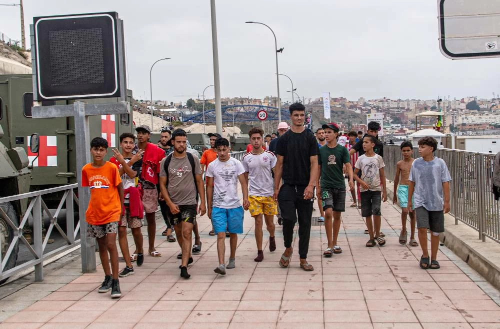 Moroccans Attempt Mass Crossing into Spain’s Ceuta Amid Deaths and Heavy Security