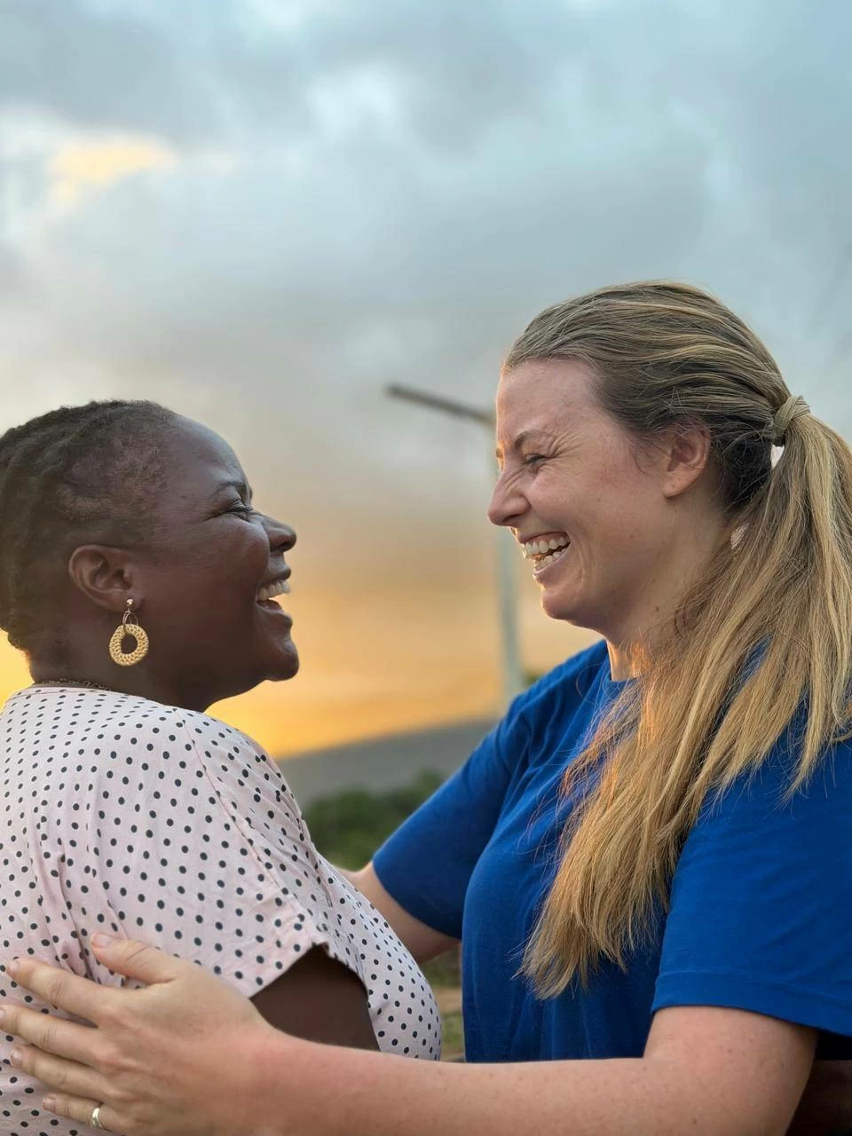 Their shared passion for Malawi, and their love for helping the most vulnerable, is one of the reasons the two remain friends after 18 years of ups and downs. Picture credit: Supplied