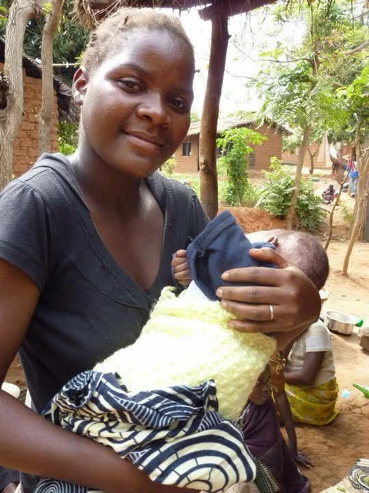 Brook said: "When I met [Violet], she was a teenager carrying a baby on her back." Picture credit: Supplied