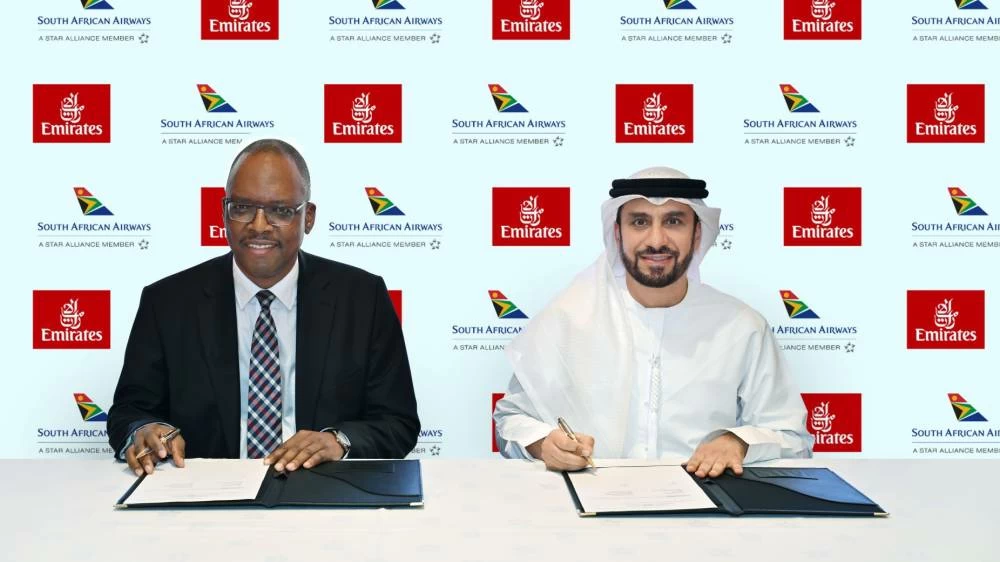 Emirates and South African Airways Expand Codeshare Partnership