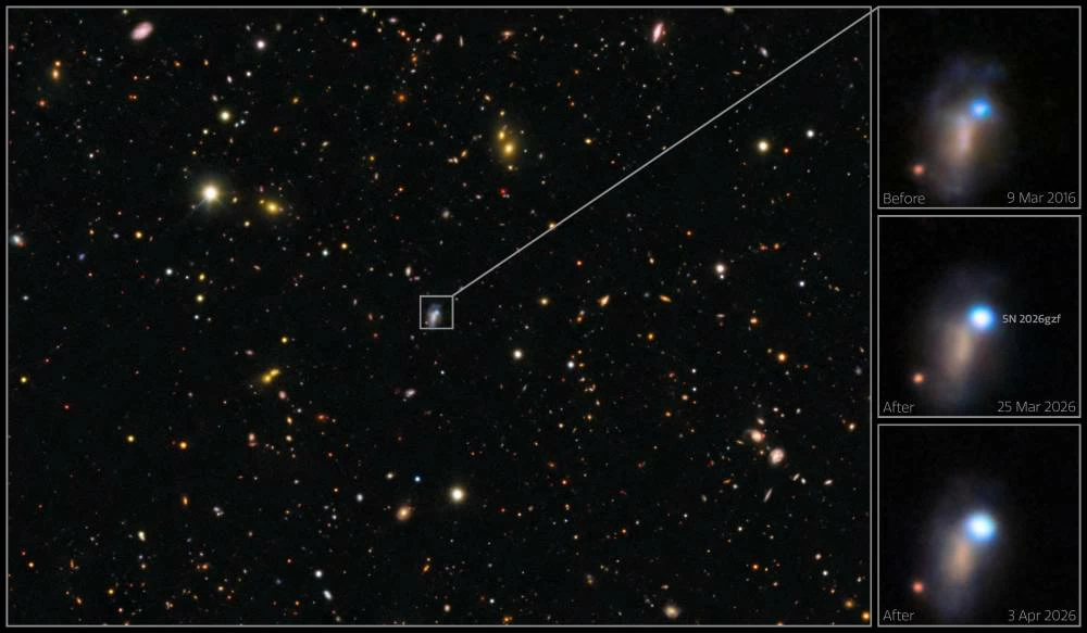 Astronomers Witness Massive Wolf-Rayet Star Explode into Type Ic Supernova, Uncovering New Insights into Stellar Deaths