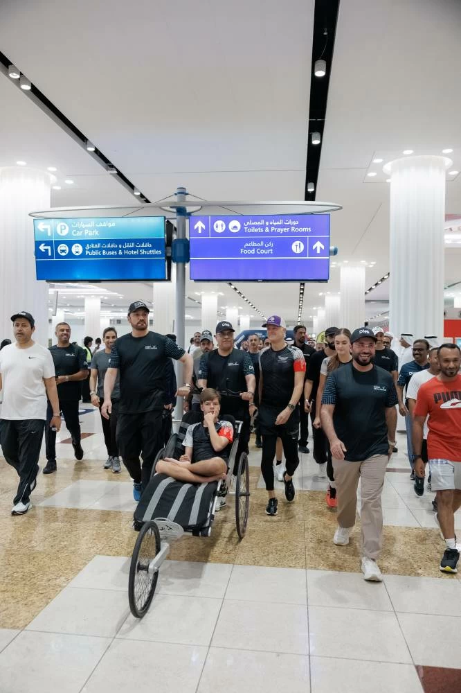Dubai Mallathon debuts at Dubai International Airport DXB Terminal 3 for indoor walking sessions