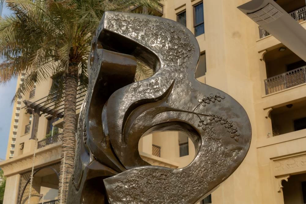 Perhaps the most beautiful thing about the story of 'The Sidra' is that a Kuwaiti artist found in Dubai a place where his work could become part of the city’s everyday life. Photo: Yamani Al-Afari