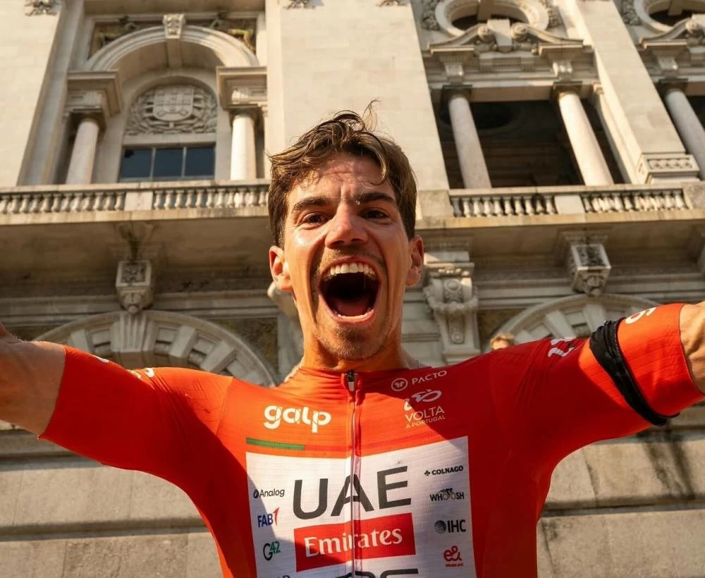 UAE Team Emirates-XRG rider Rui Oliveira claimed the first professional road victory of his career after winning Stage 10. WAM