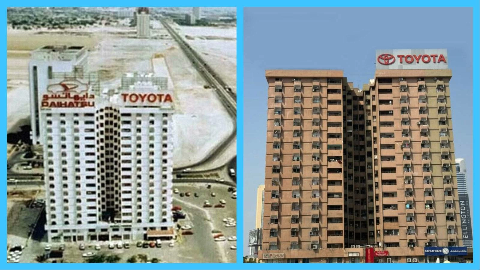 The iconic building, completed in 1974, has witnessed the transformation of Dubai from a rapidly developing city into a global metropolis (Archive)