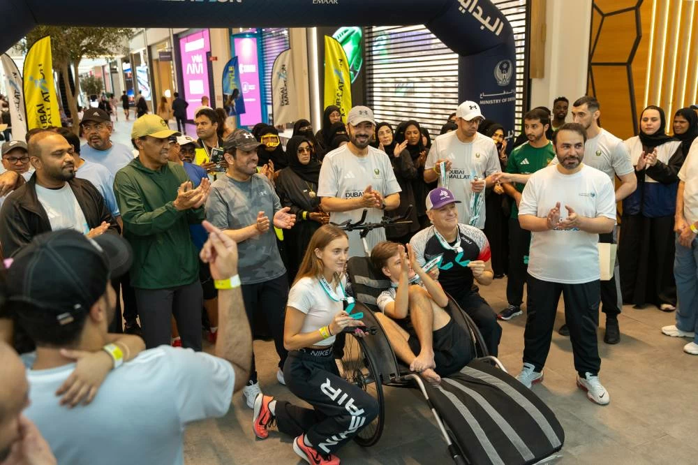  Government entities, private sector companies and community organisations have joined families, senior citizens, People of Determination, residents and visitors taking part in the community initiative across the city.  (Supplied image)