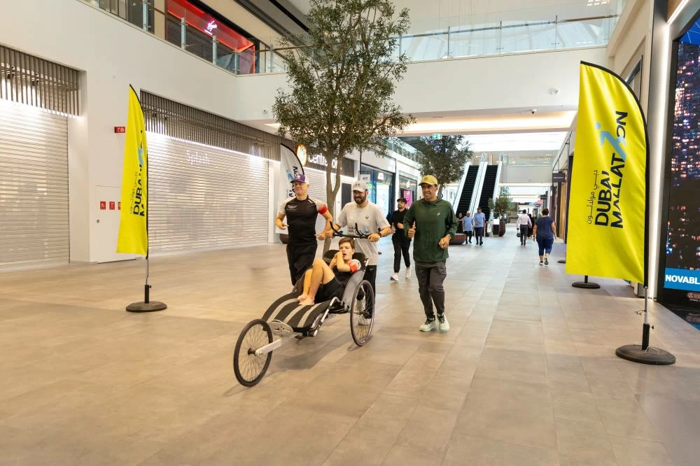 Participation in Dubai Mallathon is completely free and requires no prior registration.  (Supplied image)