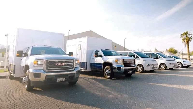 The kidney dialysis patient transport system covers all areas of Dubai. Picture credit: Supplied