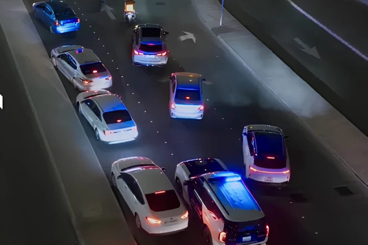 Every second counts in an emergency. UAE motorists must give way to ambulances, police patrols and other emergency vehicles, with failure to yield carrying an AED 3,000 fine, six black points and a 30-day vehicle impoundment. Photo credit: Abu Dhabi Police