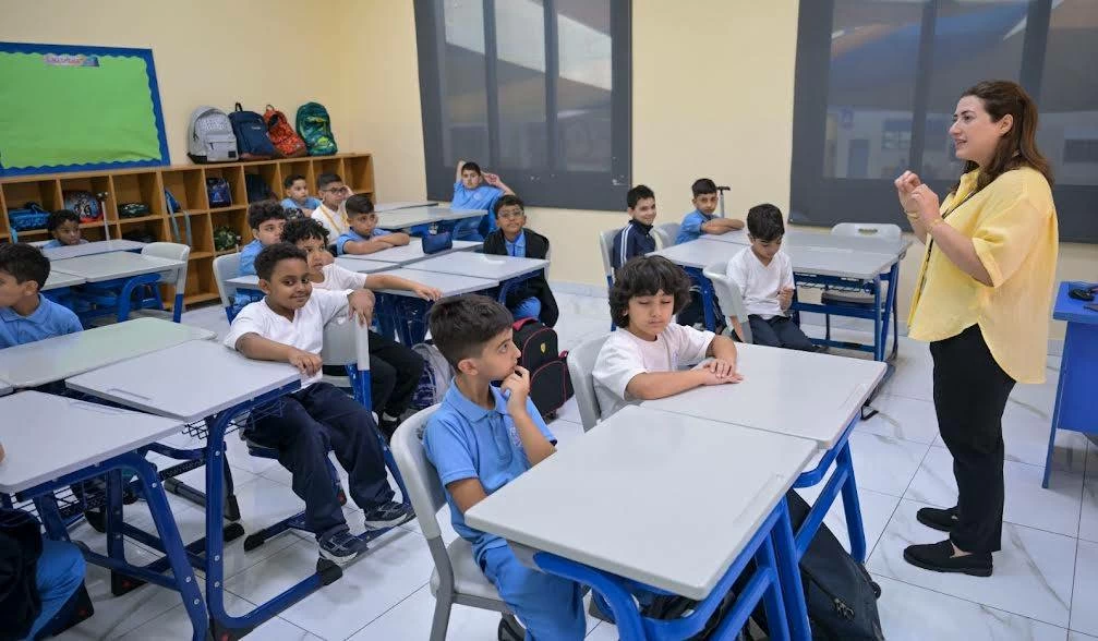Students arrived prepared for the new academic year, wearing the approved school uniform and bringing their textbooks and learning materials. Picture: Eric Arazas