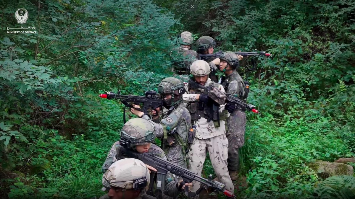 Units of the UAE Land Forces have participated in the joint military training exercise “Rabdan Al Sharq/3” in the Republic of Korea, alongside units of the Korean Army.