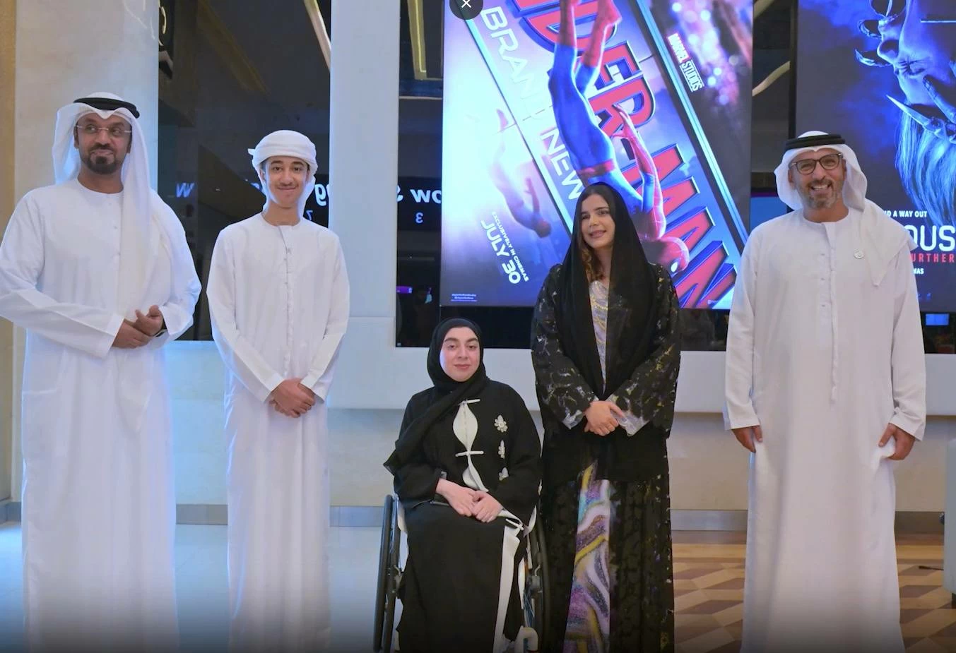Filmed and produced entirely in Abu Dhabi, the documentary follows the personal and professional journeys of three Emirati People of Determination. Picture credit: WAM