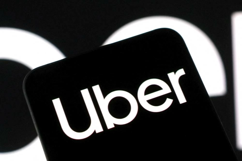 Uber logo is seen in this illustration taken August 5, 2025. (Reuters)