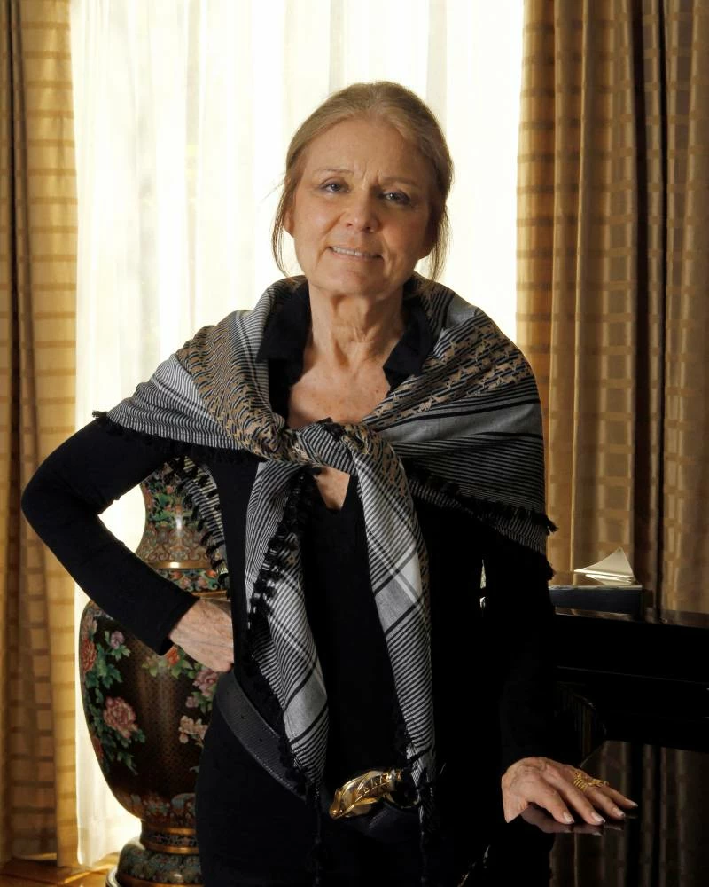 Pioneering feminist Gloria Steinem poses for a portrait after being interviewed in Beverly Hills, California March 16, 2010. (Reuters)