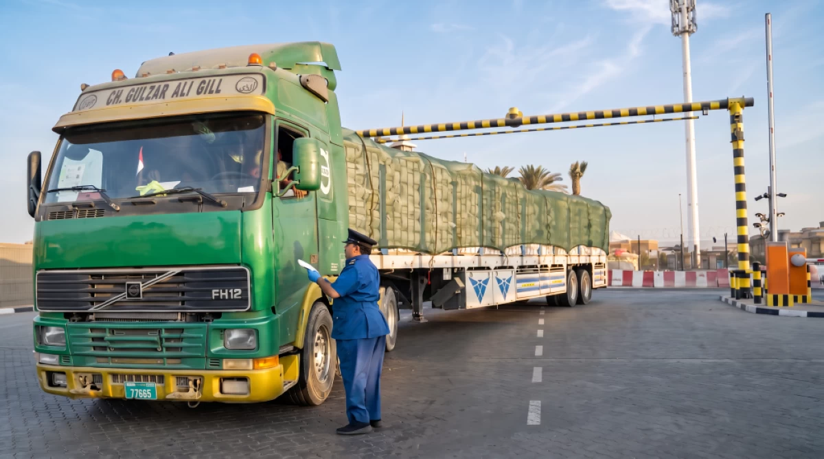 The number of loaded trucks reflected an increase of 160.1%, at 108,811, compared to 41,831 in the same period of 2025. Picture credit: Dubai Media Office