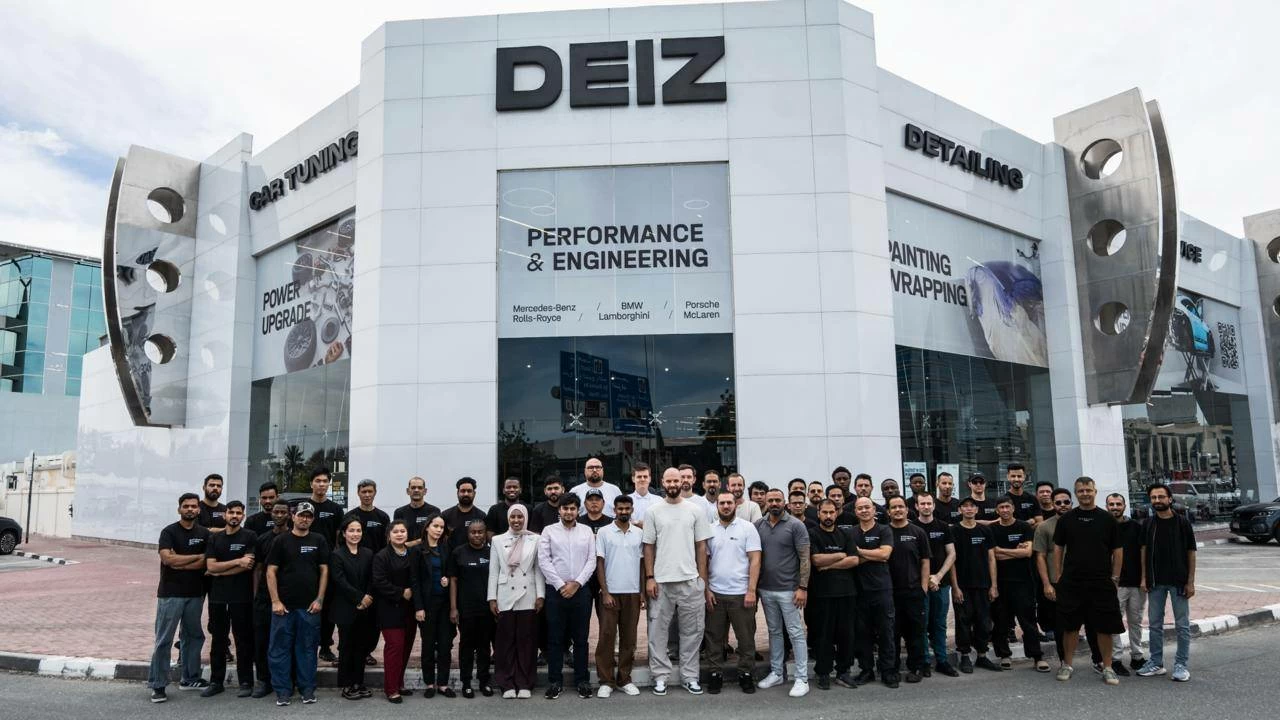 The DEIZ facility in Dubai. The group now employs more than 90 people.