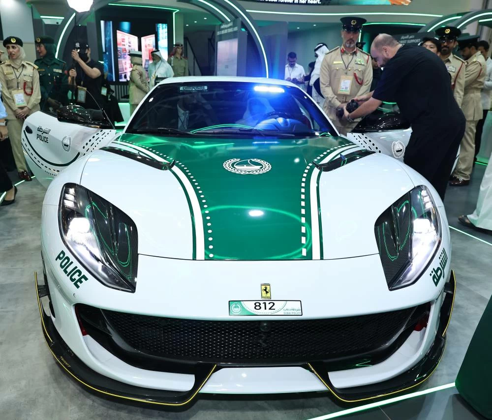 The Mansory Ferrari 812 Superfast accelerates from 0 to 100km/h in 2.8 seconds and is powered by a 6.5-litre engine.