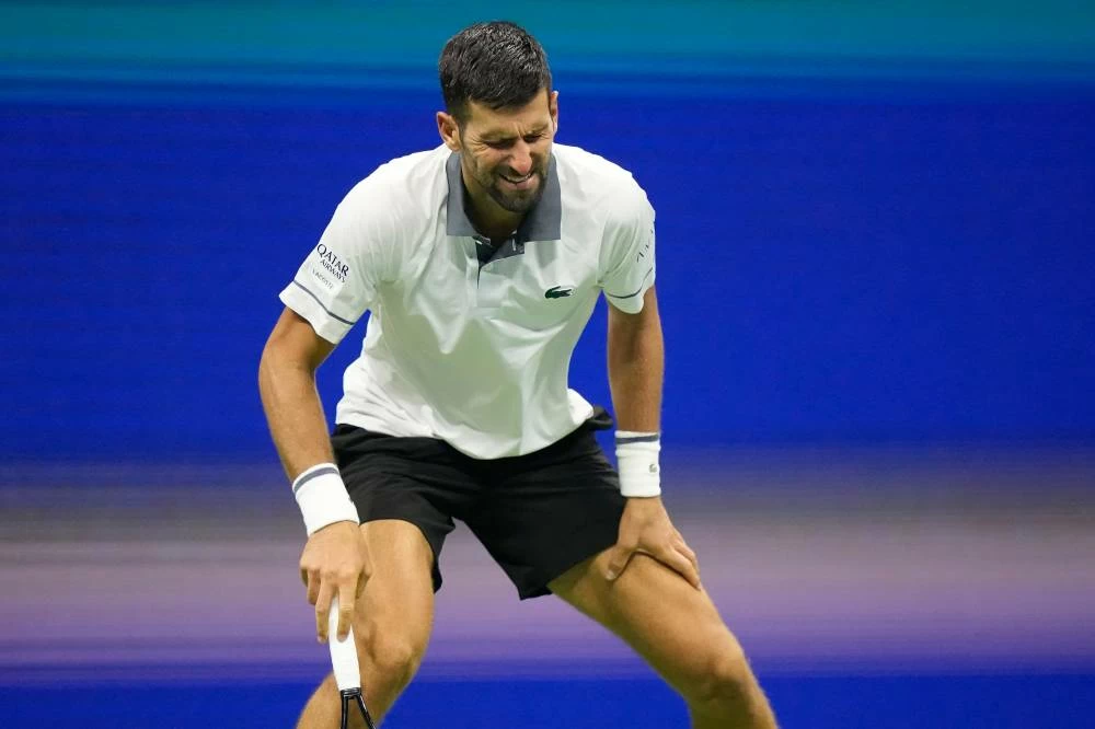 Djokovic's rankings decline means that neither he, Roger Federer nor Rafael Nadal currently occupies a place among the top 10 players in the world, ending a remarkable run that spanned nearly a quarter of a century. File picture of Novak Djokovic.