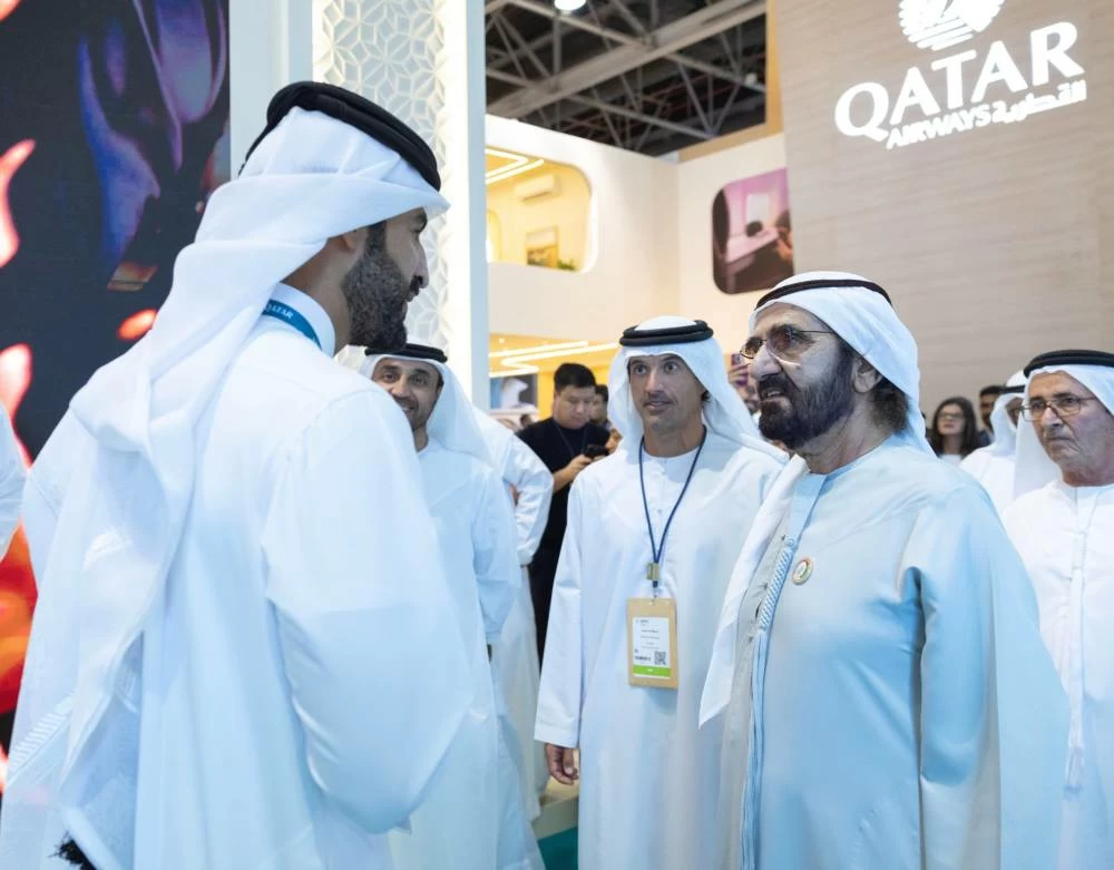 His Highness Sheikh Mohammed bin Rashid Al Maktoum, Vice President and Prime Minister of the UAE and Ruler of Dubai, said Dubai welcomed around seven million tourists during the first eight months of 2026 and recorded 21 million hotel room bookings over the same period. Picture: X