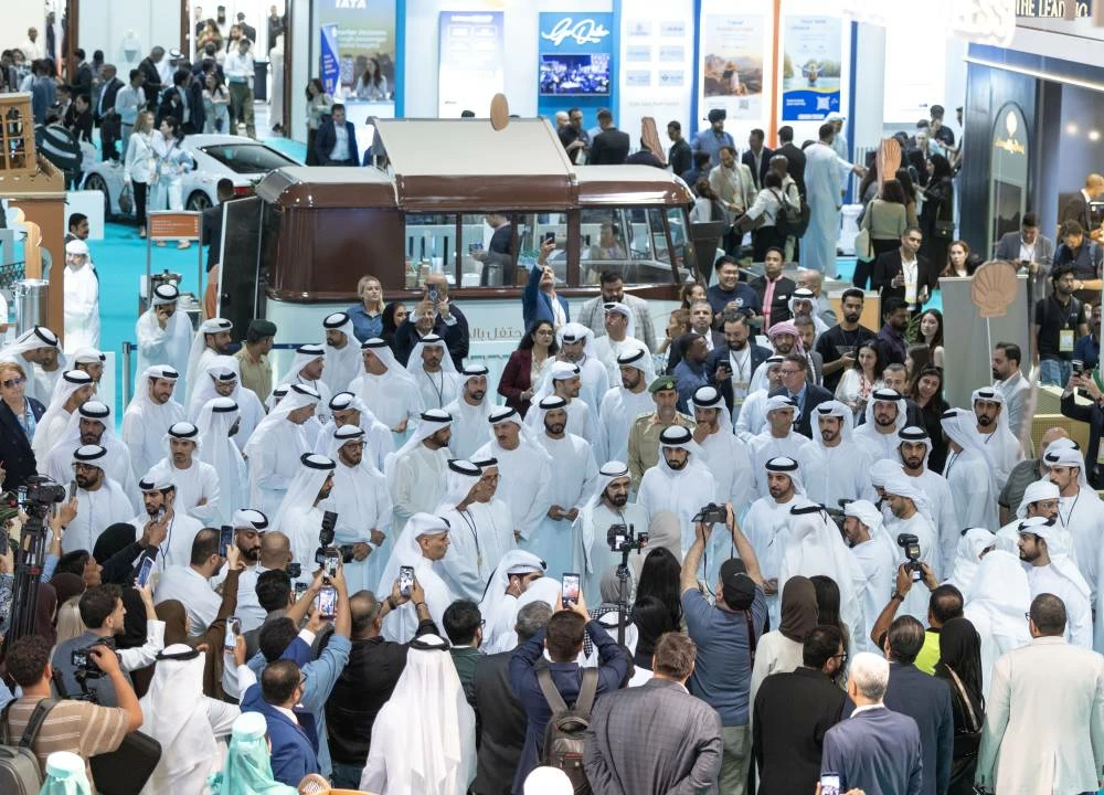 His Highness was accompanied during the visit by His Highness Sheikh Ahmed bin Mohammed bin Rashid Al Maktoum, Second Deputy Ruler of Dubai, and a number of senior officials. Picture credit: WAM