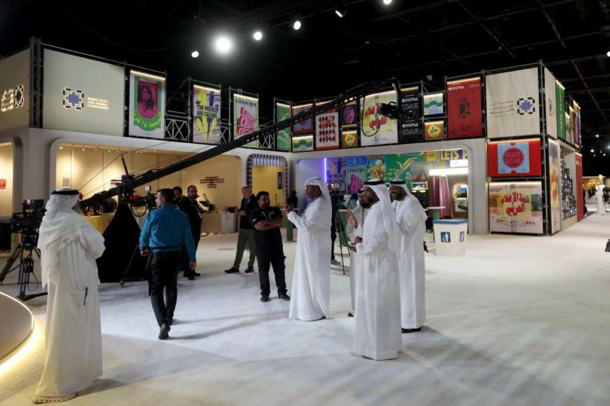 Early participants and global media representatives at the event on the opening day. (Photo: Salem Khamis)