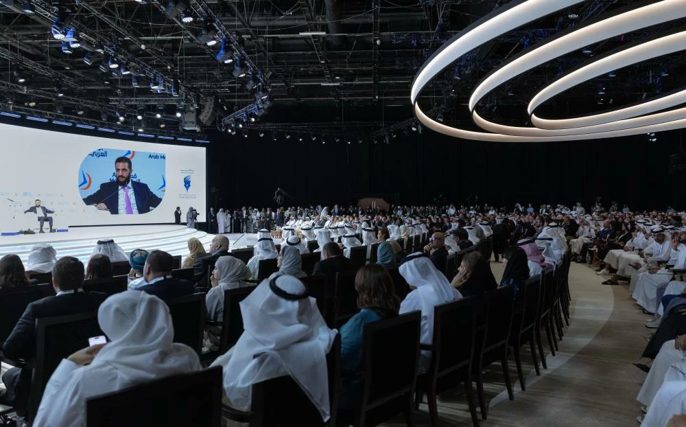 Addressing Syria’s relations with its regional and international partners, President Al-Sharaa said the country remains committed to its international obligations and promises only what it is capable of delivering. Picture credit: Dubai Media Office