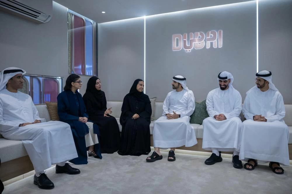 During the meeting, His Highness congratulated the graduates on their academic achievements and expressed confidence in their ability to contribute to Dubai’s future development. Picture credit: GDMO