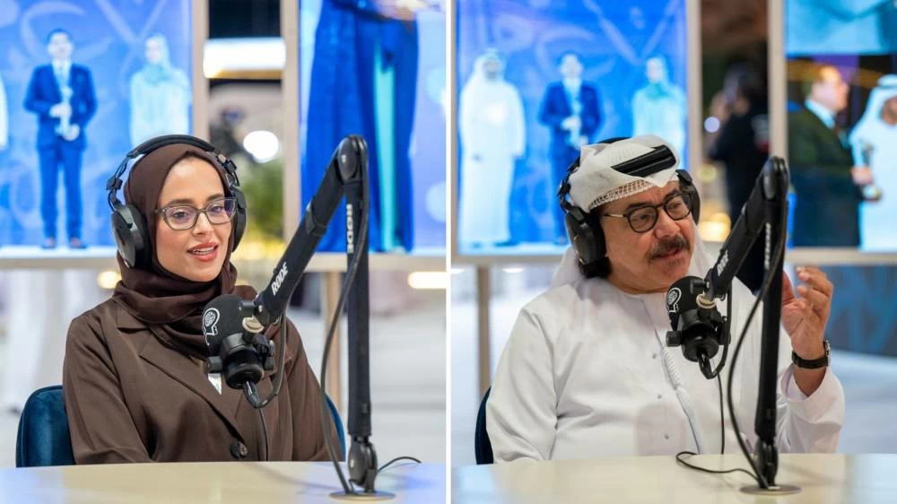 The special series, launched to mark the Award’s silver jubilee, was recorded over the three days of the Arab Media Summit 2026, which concluded in Dubai on Thursday. Picture credit: GDMO