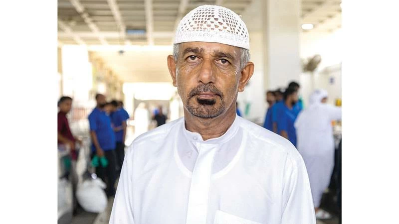 Al Balushi said that he has been working as a broker in the Fujairah fish market for more than 17 years, and his training in the profession began when he was young. Picture credit: Yamani Al Afari