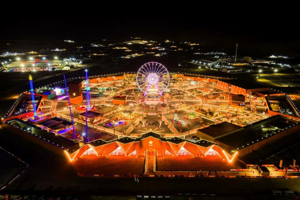 Every year, the Liwa International Festival transforms the area surrounding Tal Moreeb, the UAE’s tallest dune, into a vibrant winter destination, drawing families, motorsports fans and culture lovers from across the UAE and beyond. Picture credit: WAM