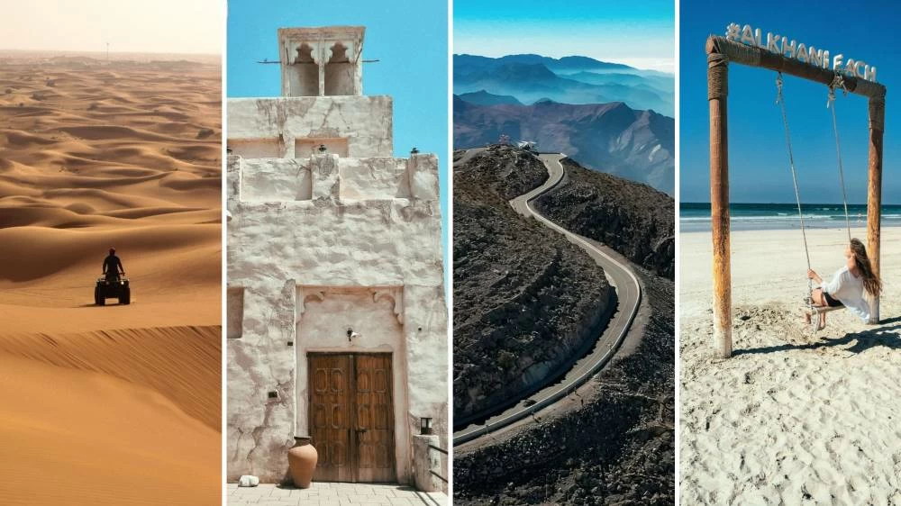The UAE Grand Tour is a first-of-its-kind national tourism initiative that offers itineraries covering more than one emirate. Picture credit: Pexels/Unsplash