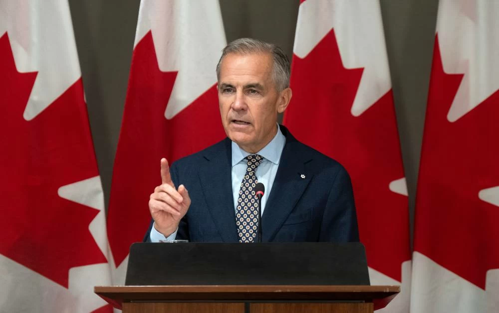 File picture of Canadian Prime Minister Mark Carney. AP