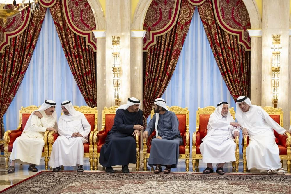 UAE President, Rulers of the Emirates, and sheikhs offer condolences to ...