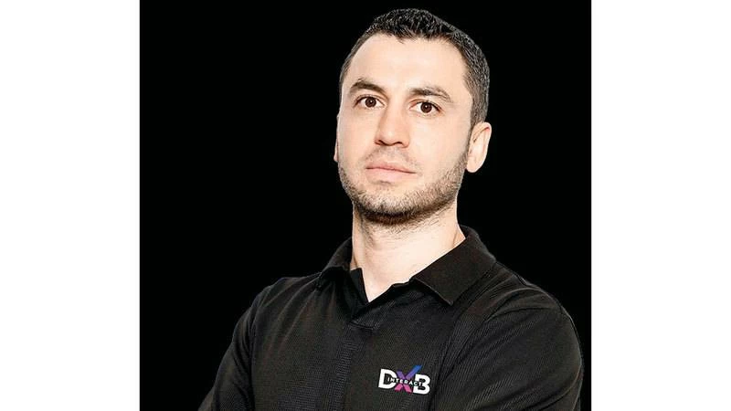 Fatih Al-Masdi, founder of the real estate platform, DXBinteract. Picture credit: Supplied
