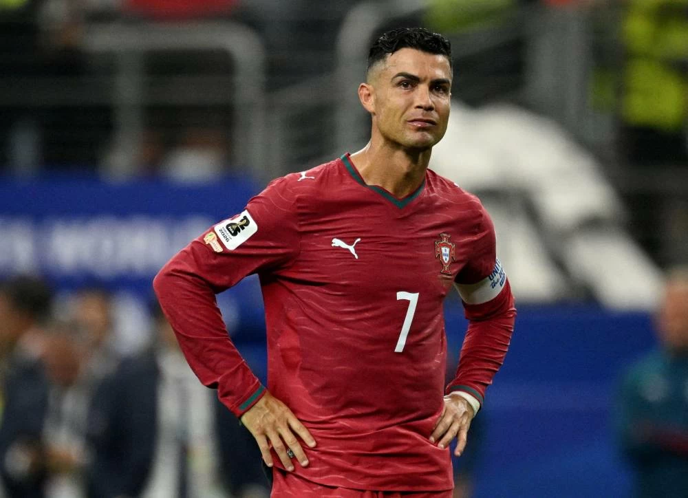 File photo of Cristiano Ronaldo after Portugal were eliminated from the 2026 World Cup following their Round of 16 match against Spain. (Reuters)