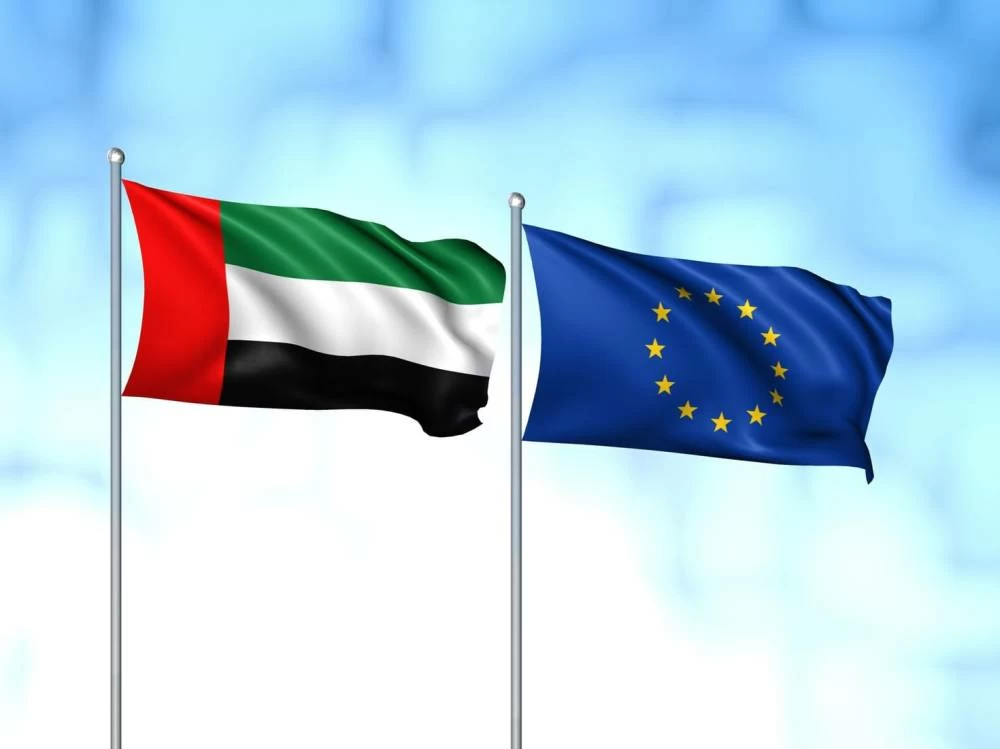 The statement added that Europe and the UAE are opening a new chapter in their partnership. Picture credit: WAM
