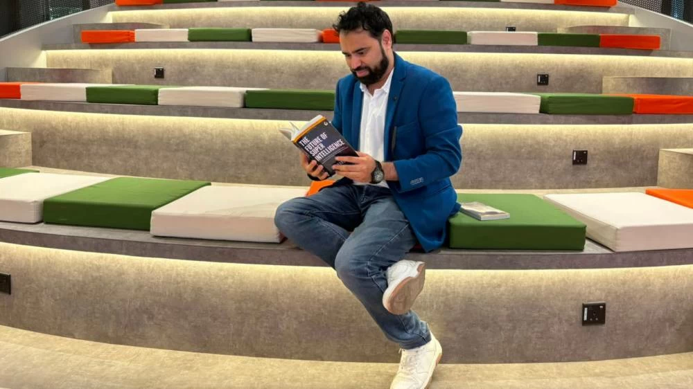 For the past 15 years, D’sa, who is the founder of a large publishing house called Raindrops Books in India, has been working at the intersection of publishing, creativity, and more recently, AI. Picture credit: Supplied