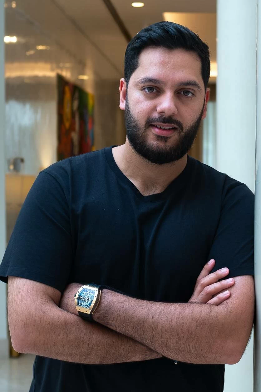 Chirag Suri's company builds only two to three luxury villas a year.