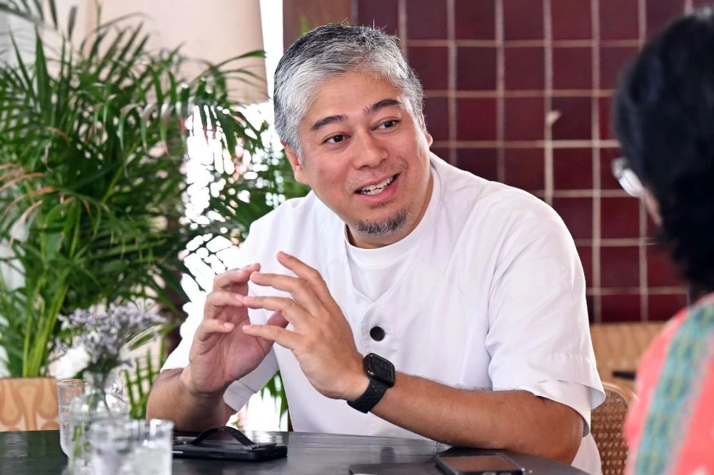 Chef Akmal Anuar is a Michelin-starred chef and restaurateur whose professional life has become entwined with Dubai's extraordinary rise as a dining destination. Picture: Najeeb Mohammed