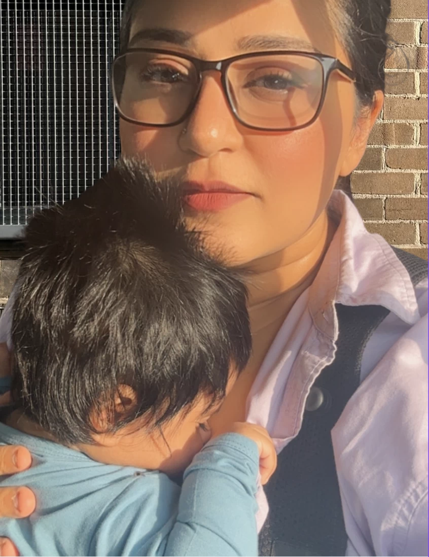 Sana Karim said: "I was crying when no one saw me, so my family didn't think I was ungrateful. I know now that I should have talked about what I felt.” Picture credit: Supplied