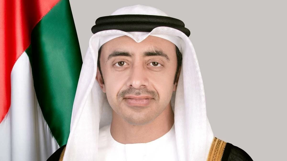 His Highness Sheikh Abdullah bin Zayed Al Nahyan, Deputy Prime Minister and Minister of Foreign Affairs, and Chairman of the Higher Committee Overseeing the National Strategy on Anti-Money Laundering and Countering the Financing of Terrorism and Proliferation Financing. (File photo)