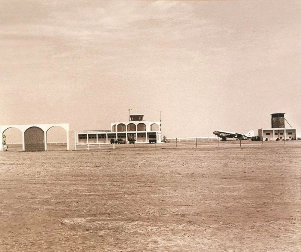 The airport started with a compact 1,800-meter-long sand runway and a small terminal building that opened in 1960. File photograph