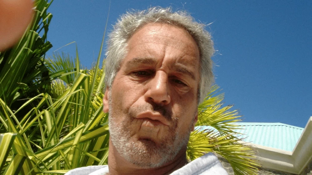 A file photo of Jeffrey Epstein released by the Department of Justice in Washington, D.C., US, on December 19, 2025. (Reuters)