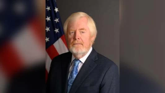 A file photo of US Ambassador Leo Brent Bozell III