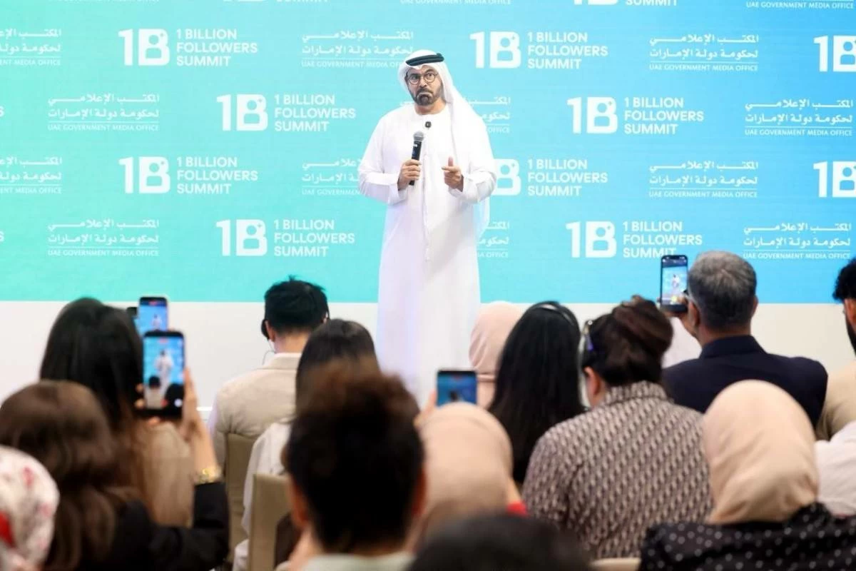 Mohammed Abdullah Al Gergawi, Minister of Cabinet Affairs, said the growth mirrors the success of a vision launched about five years ago to position the UAE as a global capital for content creators, influencers, new media and the future economy.