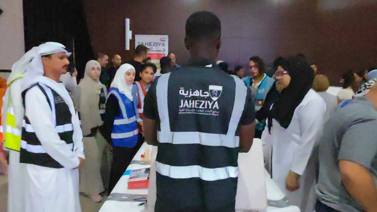 Ta'ahhub fosters collaboration among medical and ambulance teams and the institutions involved in response efforts. Picture credit: WAM