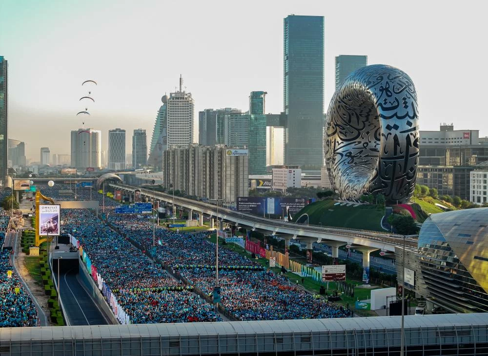 October is also hosting the Dubai Fitness Challenge, and will feature sporting competitions that extend into next year. Picture credit: GDMO
